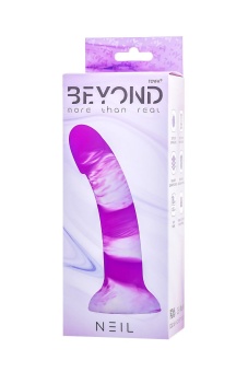 Разноцветный фаллоимитатор Beyond Neil - 18 см