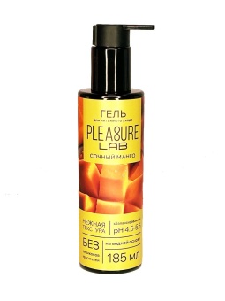 Съедобный лубрикант на водной основе Pleasure Lab с ароматом манго - 185 мл.