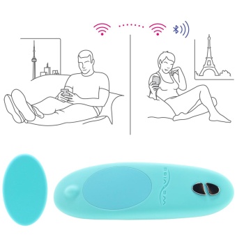 Клиторальный вибратор в трусики We-Vibe Moxie мятный