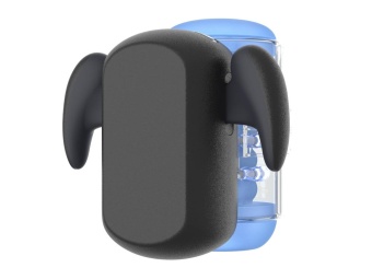 Робот-мастурбатор с массажными бусинами Amovibe Black Knight Massaging Beads
