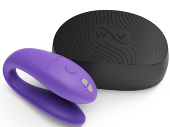 Вибратор для пар We-Vibe Sync Go фиолетовый