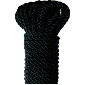 Верёвка для фиксации Deluxe Silky Rope 9,75м чёрная