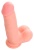 Гибкий силиконовый фаллоимитатор Medical Silicone Dildo - 20 см