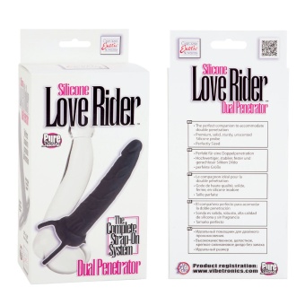 Страпон-насадка на пенис для двойного проникновения Love Rider Dual Penetrator