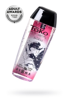 Оральный лубрикант Shunga Toko Aroma Клубника и шампанское - 165 мл