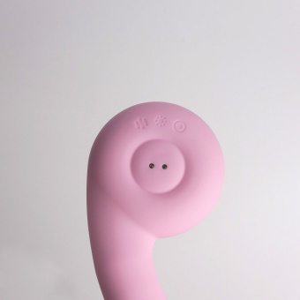 Вибратор с нагревом Youvic Bendable Heating G-Spot розовый