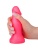 Розовый анальный фаллоимитатор с ограничительным основанием - 14 см. Розовый анальный фаллоимитатор с ограничительным основанием - 14 см.