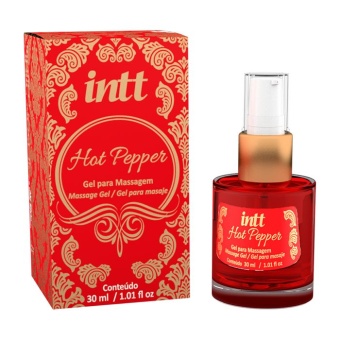 Массажный гель с перцем Intt Hot Pepper 30 мл