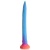 Фантазийный люминесцентный фаллоимитатор в форме змеи Makara Glow-in-the-Dark Silicone Snake Dildo - 46 см.