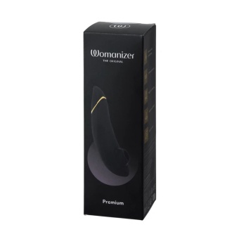 Бесконтактный клиторальный стимулятор Womanizer Premium чёрный