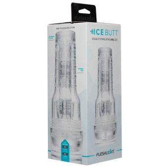 Мастурбатор Fleshlight Ice Butt Crystal анус в прозрачном корпусе