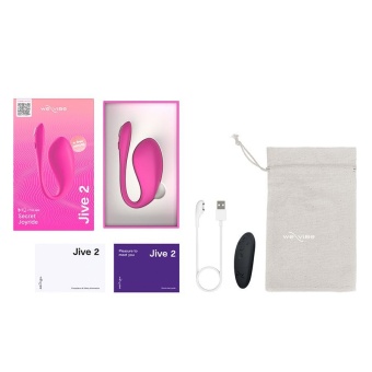 Вибратор We-Vibe Jive 2 с дистанционным управлением розовый