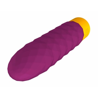 Вибратор Romp Beat Bullet Vibrator фиолетовый - 15 см
