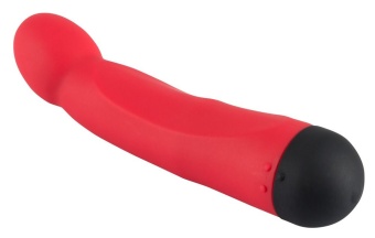 Вибратор Colorful Joy G-Spot красный - 17 см