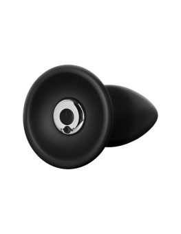 Анальная вибропробка Large Rechargeable Anal Plug большая черная