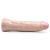 Телесная насадка-реалистик для трусиков Vac-U-Lock The Naturals Thin Dong - 19,1 см.