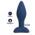 Синяя анальная пробка Bulb Plug - 10,5 см. Синяя анальная пробка Bulb Plug - 10,5 см.