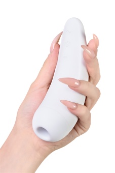 Вакуумный стимулятор Satisfyer Curvy 2+ с приложением белый