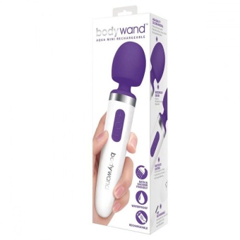 Беспроводной массажер BodyWand Aqua Mini фиолетовый