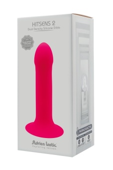 Фаллоимитатор на присоске Hitsens 2 розовый 16,7 см
