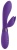 Фиолетовый вибратор-кролик #bestever Silicone Vibrator - 21,2 см.