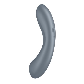 Двухсторонний вакуумный вибростимулятор Satisfyer Curvy Trinity 1 серый
