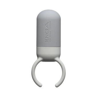 Эрекционное кольцо с вибрацией Tenga Svr One Gray серое