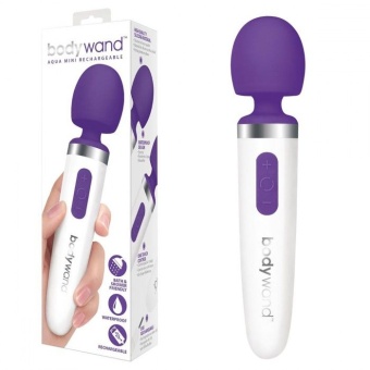Беспроводной массажер BodyWand Aqua Mini фиолетовый