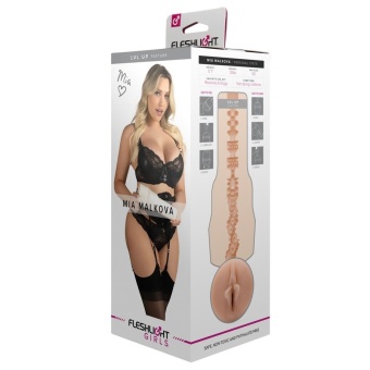 Мастурбатор Fleshlight Signature Mia Malkova Lvl Up копия вагины