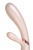 Вибратор с клиторальным стимулятором, приложением и подогревом Satisfyer Hot Lover жемчуг