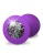 Анальная пробка со стразом Her Little Gem Medium Plug средняя фиолетовая