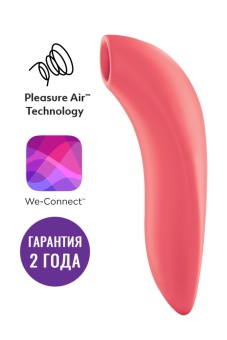 Вакуумный стимулятор для пар We-Vibe Melt оранжевый