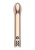Розовый мини-вибратор G-точки Jewel - 12 см.