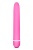 Розовый классический вибратор Luxuriate - 17,8 см.
