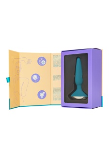 Анальная вибропробка Satisfyer Plug Ilicious 1 с приложением бирюзовая