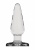 Стеклянная анальная пробка Butt Plug Basic 5 Inch - 12,7 см.