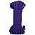 Фиолетовая верёвка для связывания и фиксации Bind Tie - 9,14 м.