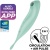 Двухсторонний вакуумный вибростимулятор Satisfyer Twirling Pro+ с приложением мятный