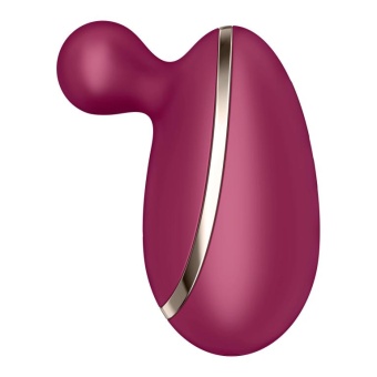 Мини-вибратор с круглым кончиком Satisfyer Spot On 1 малиновый