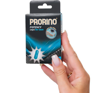 Энергетические капсулы Ero Prorino black line Libido, мужские, 5 шт.