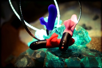 Пульсатор Fun Factory BI STRONIC FUSION нежно-розовый