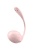 Виброяйцо Satisfyer Ribbed Petal с дистанционным управлением розовое