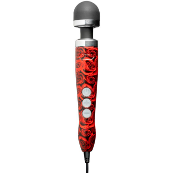 Жезловый вибромассажёр Doxy Number 3 Wand Massager Розы