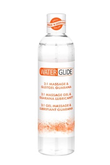 Гель-смазка 2-в-1 MASSAGE LUBRICANT GUARANA - 300 мл.