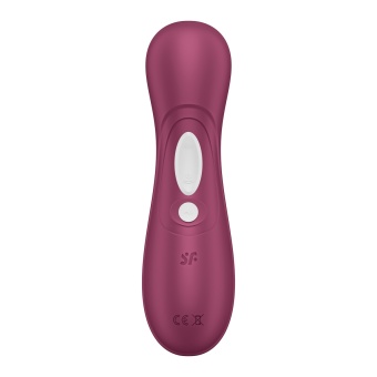 Вакуумный стимулятор с вибрацией Satisfyer Pro 2 Generation 3 малиновый