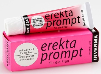 Возбуждающий женский крем Erekta Prompt  - 13 мл.