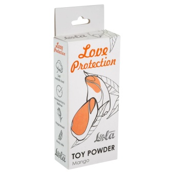 Пудра для игрушек ароматизированная Love Protection Манго 15 г