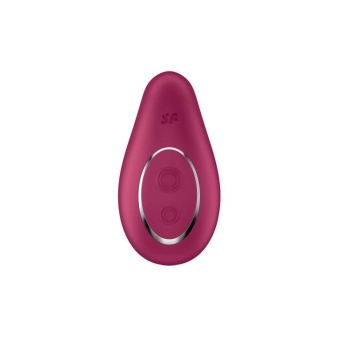 Клиторальный стимулятор Satisfyer Dipping Delight малиновый