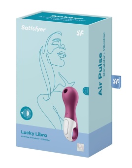 Вакуумный стимулятор Satisfyer Lucky Libra с вибрацией