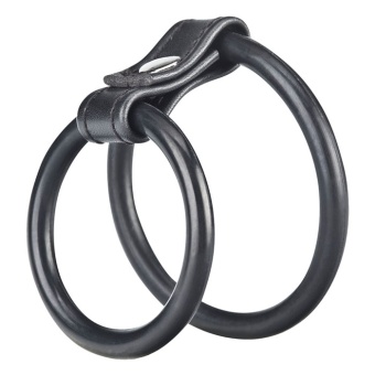Двойное эрекционное кольцо на пенис и мошонку Duo Cock and Ball Ring